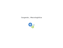 Tablet Screenshot of macrologistica.co.cr