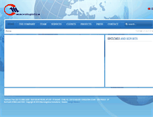Tablet Screenshot of macrologistica.com.br